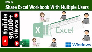 How to Share an Excel Workbook with Multiple Users. #excel #ai