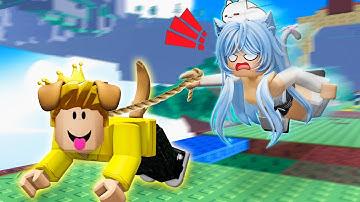 Dog Walk ROBLOX FUNNY MOMENTS (2 Player Obby)