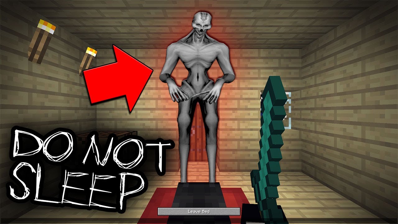 Если вы увидите это в Minecraft, НЕ СПИТЕ! (Страшное видео Minecraft)