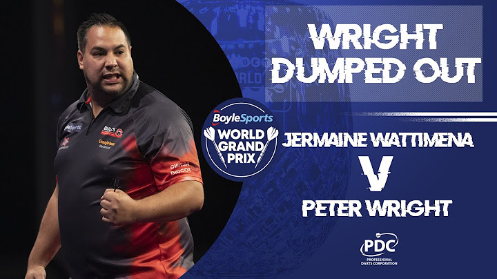 PETER WRIGHT IS OUT! | 2019 BoyleSports World Grand Prix