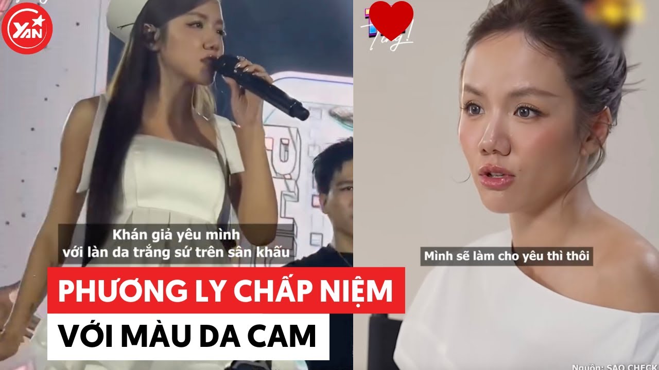 Phương Ly chấp niệm với màu da ngăm #yannews #phuongly - YouTube