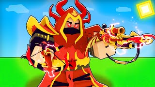 I Became The LUNAR DRAGON ARCHER in Roblox Bedwars..