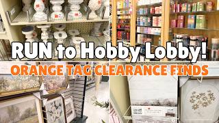 Famous RUN to Hobby Lobby! 🚨 2026 Orange Tag Clearance & Shop With Me | Huge Savings On Home Decor Finds! Net Worth
