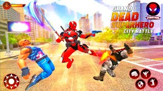 powers and all superhero fighting games Iron Spider New Game screenshot 2