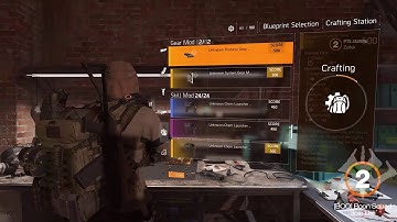Division 2 PTS TU6 Wave 2 -  Crafting New Protocol and System Mods