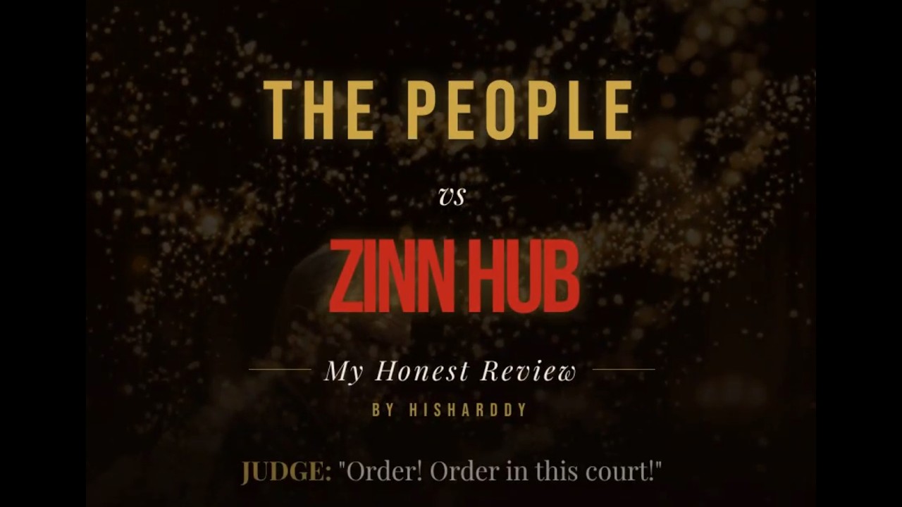 Concours 63 Zinn Hub Review par Pascal — Le verdict du procès fictif du peuple contre Zinn Hub