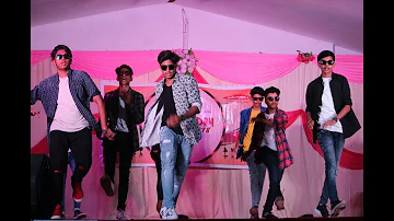 College boys Free style Hip Hop dance