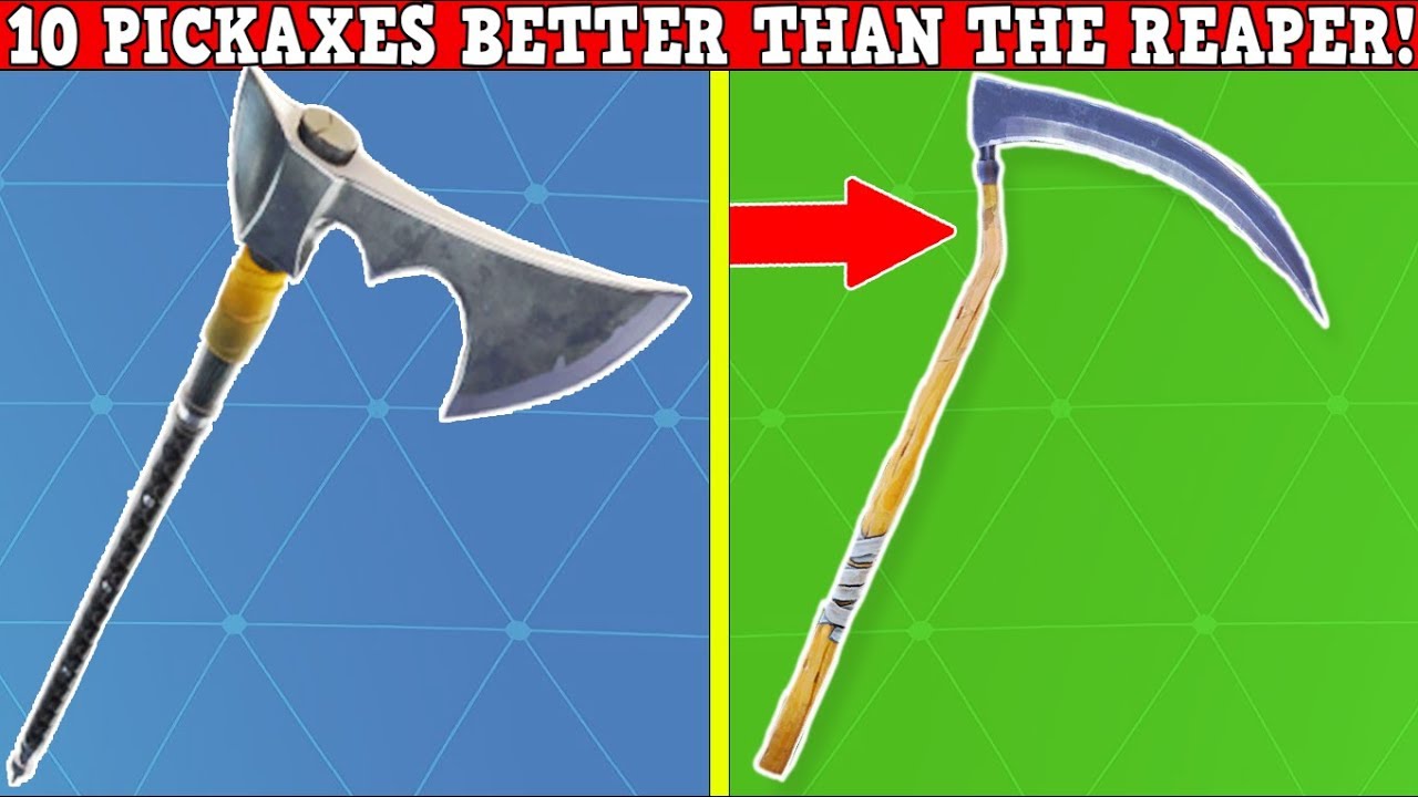 10 PICKAXES That Are Better Than The *REAPER PICKAXE ...