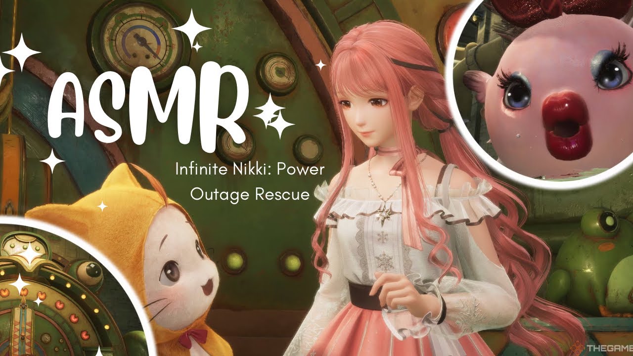 ASMR | Cozy Infinity Nikki Gameplay : Power Outage Rescue! 🐸🪷(whispered)