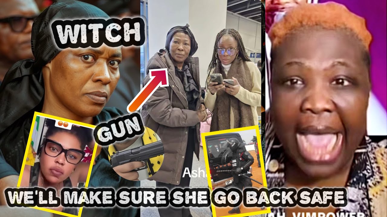 Break: I’ll Buy USA Ticket  To Go And Beat Afia Schwarzenegger Angry Akosua Serwaa Supporters..