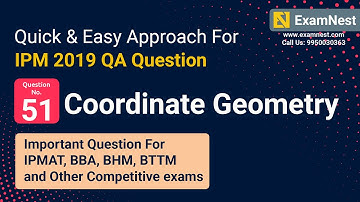 IPM 2019 QA Question Solution By Ajay Sharma | Question - 51 Coordinate Geometry