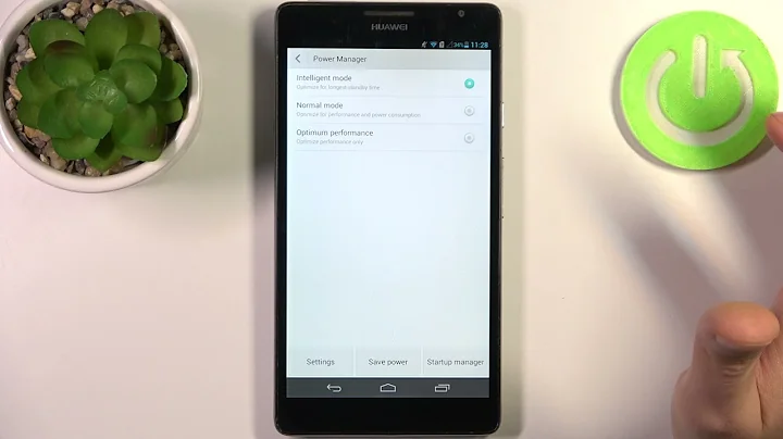 How to Enter the Power Saving Mode on a HUAWEI Ascend Mate - Battery Saver