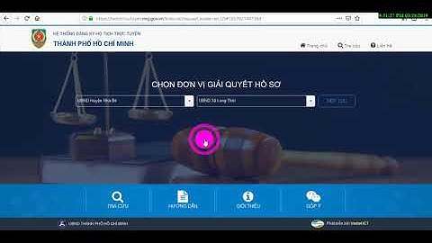 VEDEO CLIP HƯỚNG DẪN SỬ DỤNG DỊCH VỤ CÔNG TRỰC TUYẾN MỨC ĐỘ 3 TPHCM