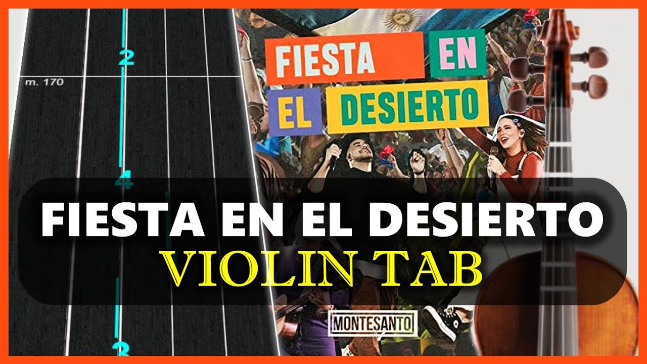 FIESTA EN EL DESIERTO Tutorial de Violin / Como Tocar Alabanzas en