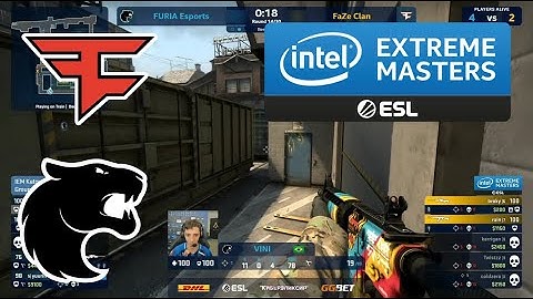 FaZe vs FURIA | Highlights | IEM Katowice 2021