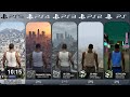 PS5 vs PS4 vs PS3 vs PS2 vs PS1 | GTA - Comparación de Generaciones y Gráficos