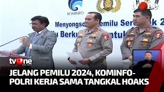 Download lagu Kominfo Gandeng Polri Tangkal Hoaks Jelang Pemilu 2024 | Kabar Pagi tvOne