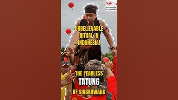 Ritual Luar Biasa di Indonesia! Tatung Singkawang yang Tak Kenal Takut 🔥🇮🇩 #shorts