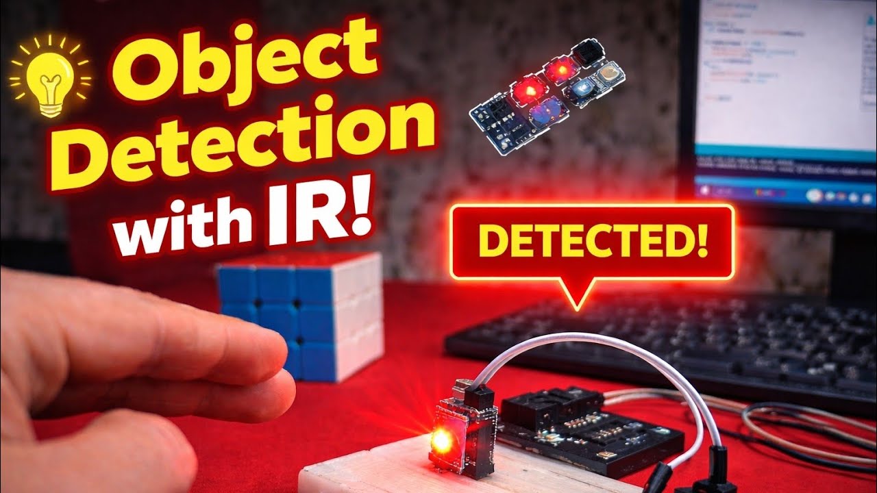 Arduino IR Sensor Project Full Tutorial | Obstacle Detection System 🔥 ...