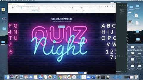Quiz App Javascript / jQuery