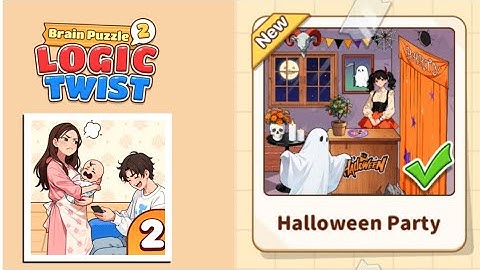 Brain Puzzle 2: Logic Twist Level 97 | halloween party  Gameplay
