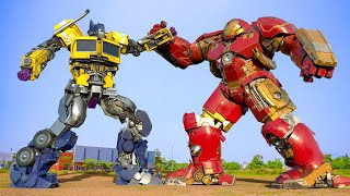 Transformers One | Official Trailer (2024) - Optimus Prime, Bumblebee, Iron Man, Hulk, Spider Man