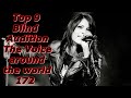 Top 9 Blind Audition (The Voice around the world 172)