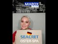 #MiaBox x #Seacret "SEACRET Oster-Spa" Апрель 2022 - #Распаковка #Unboxing #BeautyBox