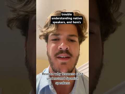 why you can't understand native Spanish speakers #spanish #learnspanish #linguistics #language
