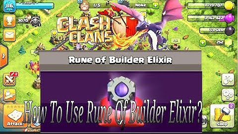 How To Use Rune Of Builder Elixir?.Golden Eagle Gang?.
