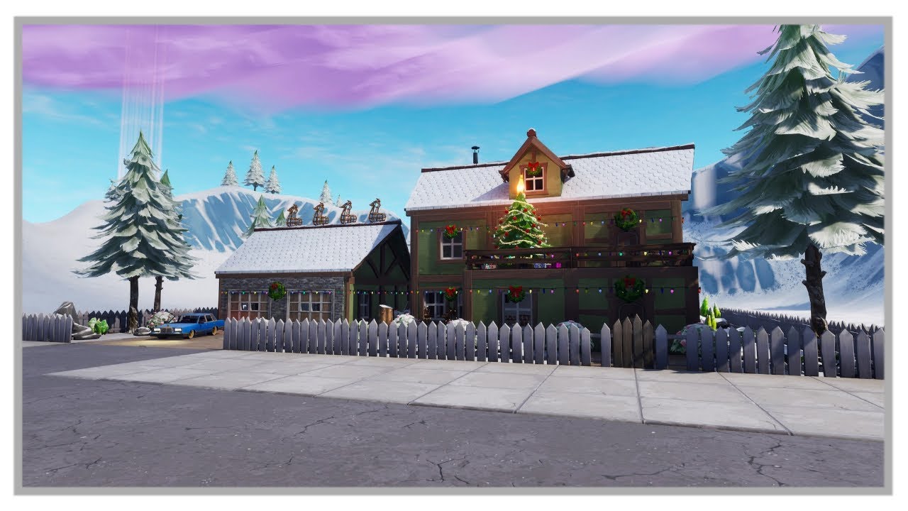 Fortnite Creative Christmas House Creation 05 YouTube