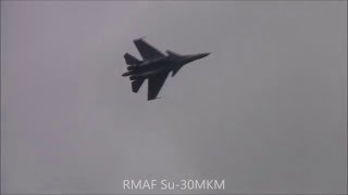 Singapore Airshow 2016 Rmaf Su-30Mkm