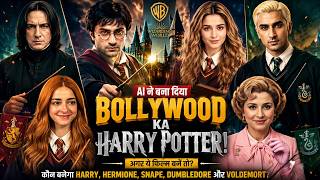 AI ne Bollywood stars ko Harry Potter ki duniya me la diya!#bollywoodnews