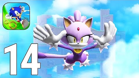 Sonic Dash - Endless Runner Gameplay Walkthrough Part 14 - Blaze The Cat 2021 [iOS/Android Games]