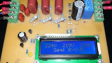 PIC16F873A Three Phase Sensor