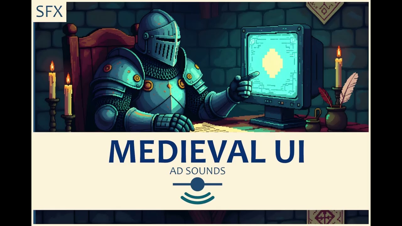 Medieval User Interface - Sound Effects, video preview 2