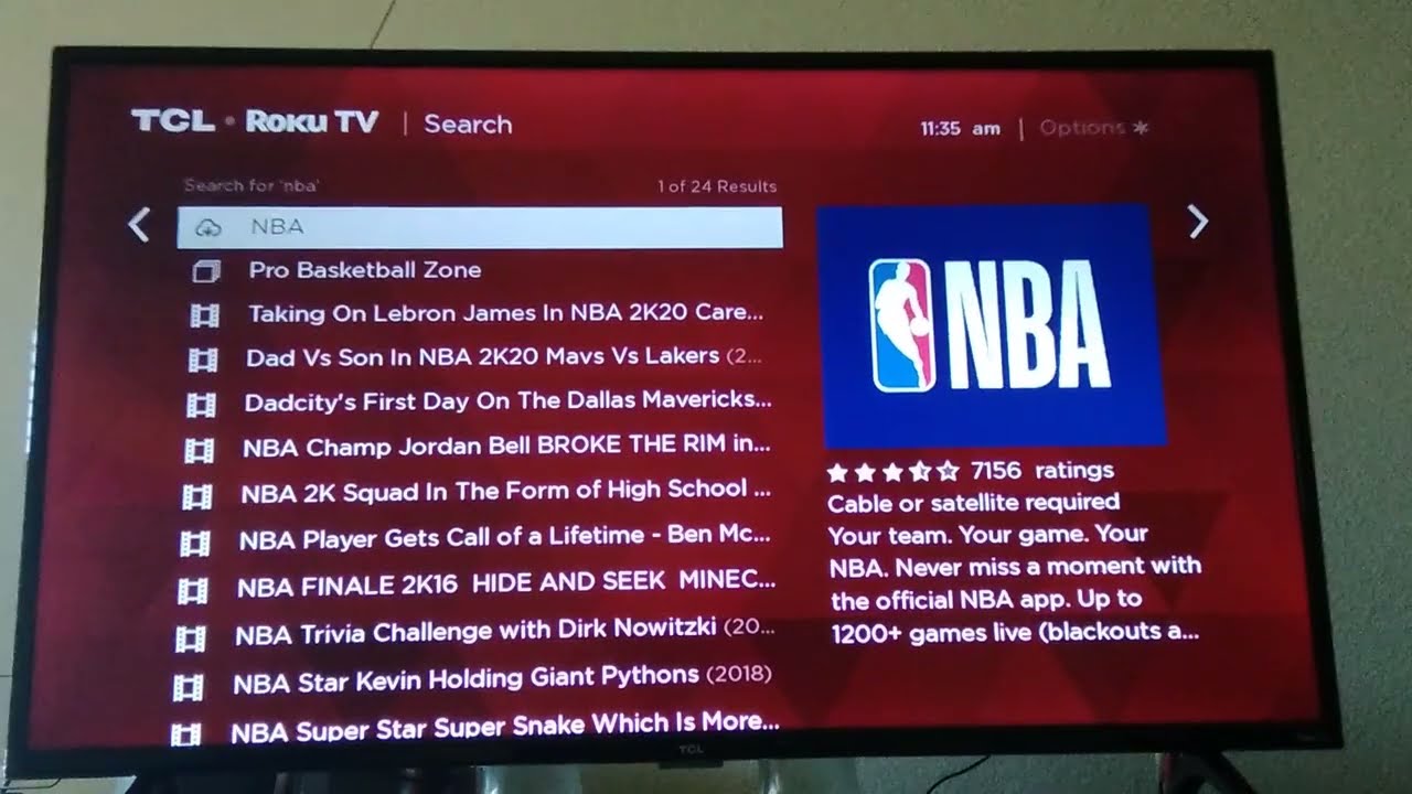 Como ver nba league pass en smart tv