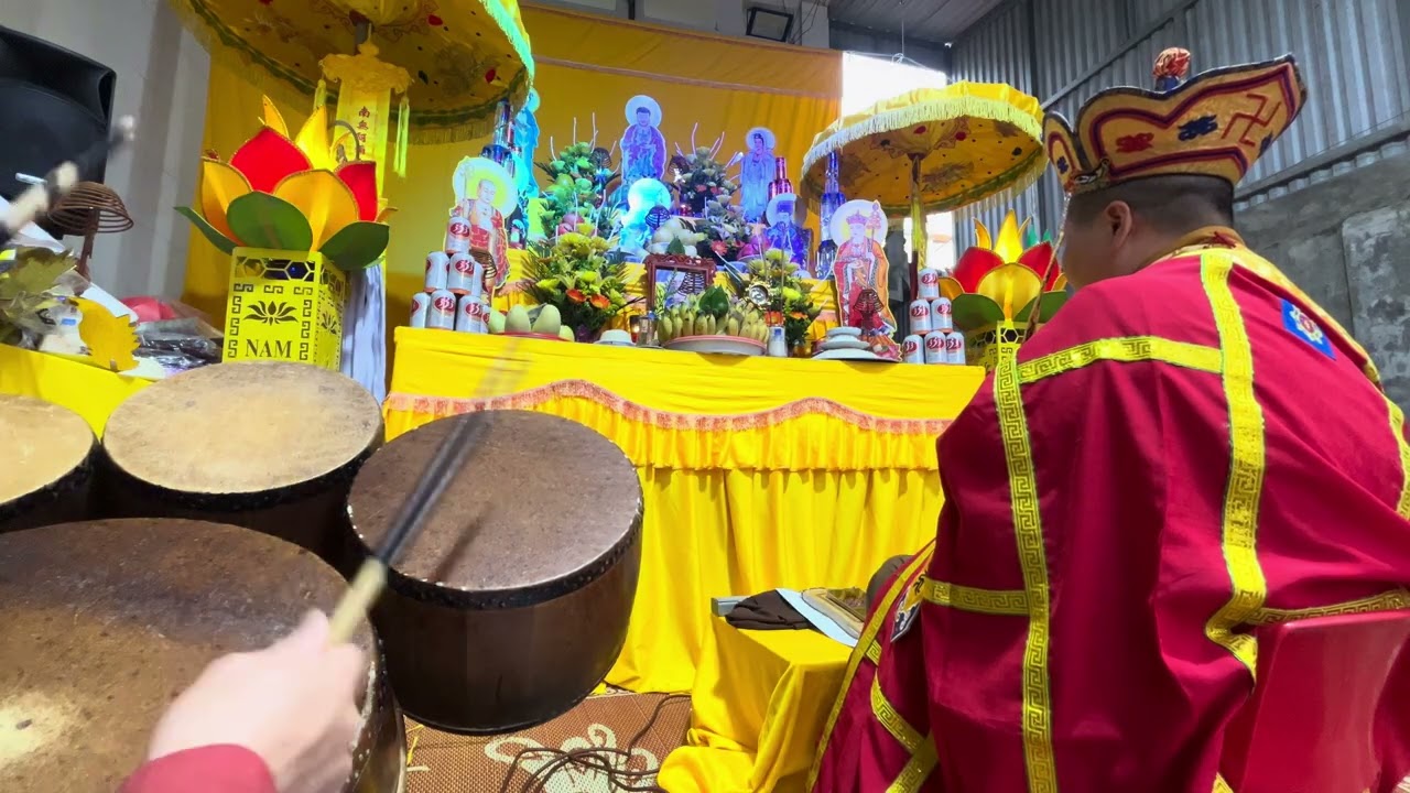 Tuần cúng Phật cầu siêu trai đàn ngày 14 tháng 12 năm 2025  Văn tràng