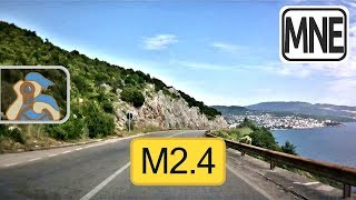 Crna Gora. M2.4. [ Bar - Dobra Voda - Utjeha-Bušat ]