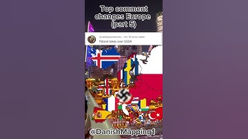 Top comment changes Europe part 5 #geography #mapper #map #mapping #europe #like #subscribe