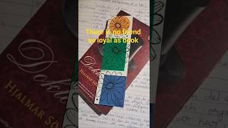 bookmark #asmr #fypreels #booklovers #bookmarks #readerschoice #bohoart #floraart  #readingcorner