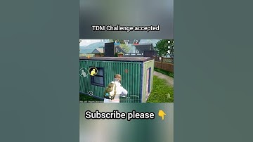 TDM Challenge accepted here 👍👍💪💪💯💯.#bgmi #tdm #shortsfeed