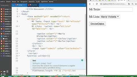 Validar un campo de texto  en JavaScript