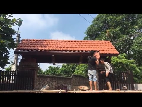 Video Mẫu mái cổng gỗ giá hoàn thiện xxtr // Nghề mộc //... - youtube
