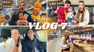 NÁKUP INGREDIENCÍ NA TANGHULU, OCHUTNÁVÁME MR.BEAST ČOKOLÁDU,TEMU HAUL😱 VLOG KUBAADANCA