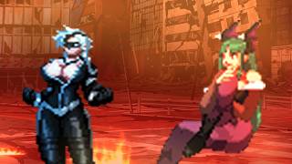 Black Cat KOFM VS Morrigan Aensland