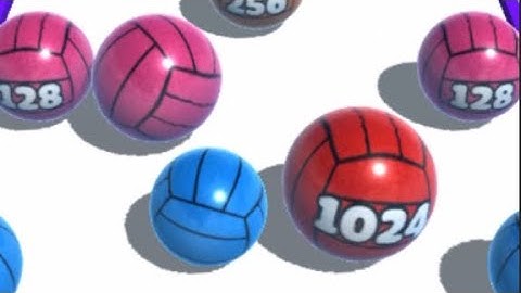 BALL MERGE 2048 - All Levels Gameplay IOS (Levels 30 - 31).