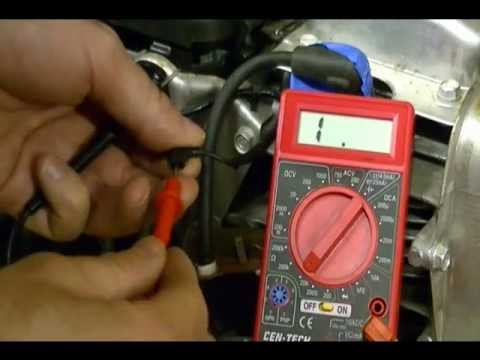 Honda small engine coil test