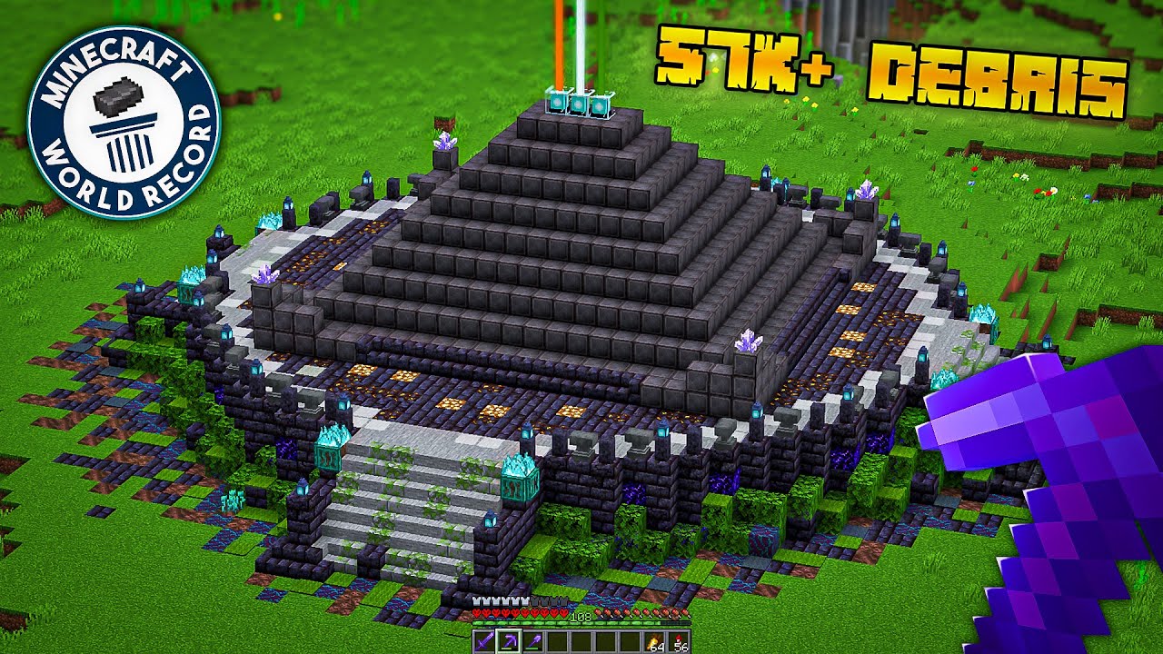 I Mined The Entire NETHER for This WORLD RECORD…