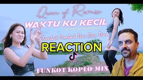 Vita Alvia - WAKTU KU KECIL  Tembak Dor Dor (Funkot Koplo Mix) REACTION